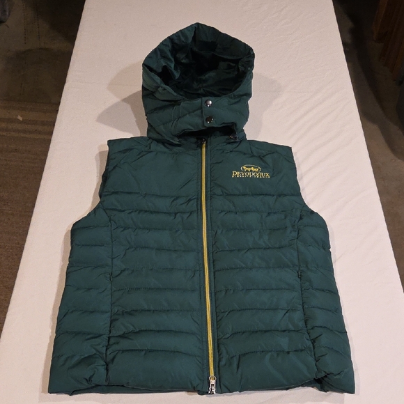 Devoucoux Green Puffer Vest Size XL NWT - Picture 5 of 11